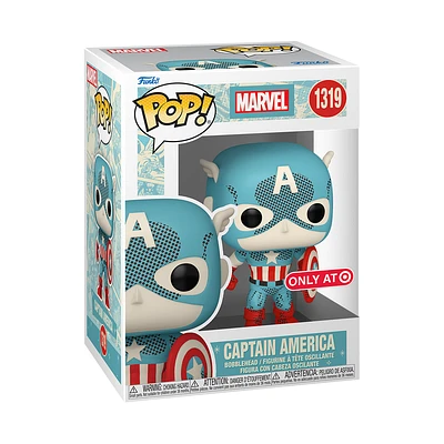 FUNKO POP! MARVEL - CAPTAIN AMERICA (RETRO REIMAGINED) #1319 [TARGET EXCLUSIVE]