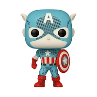 FUNKO POP! MARVEL - CAPTAIN AMERICA (RETRO REIMAGINED) #1319 [TARGET EXCLUSIVE]