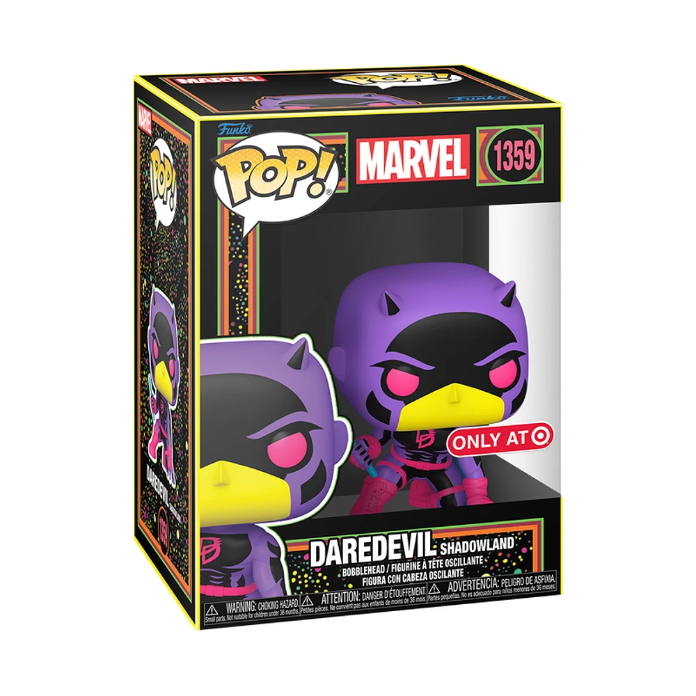 Funko Pop! Marvel - Daredevil (Black Light - Black & Red) #1359 [Target Exclusive] *PREORDER*