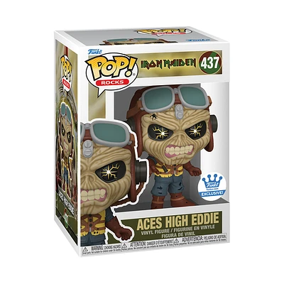 Funko Pop! Music: Iron Maiden - Aces High Eddie #437 [Funko Shop Exclusive]
