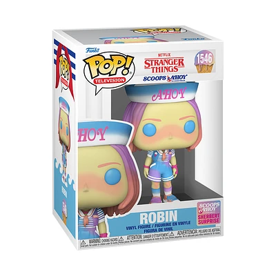 Funko Pop! Television: Stranger Things - Robin #1546 [Scoops Ahoy Sherbert Surprise] *PREORDER*