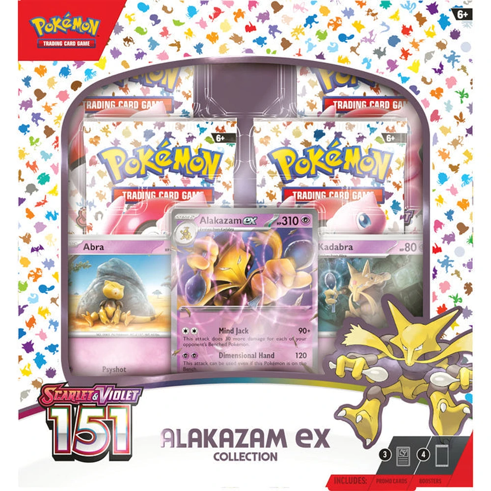 Pokemon TCG: Scarlet & Violet - Pokemon 151 Alakazam ex Collection Box Set