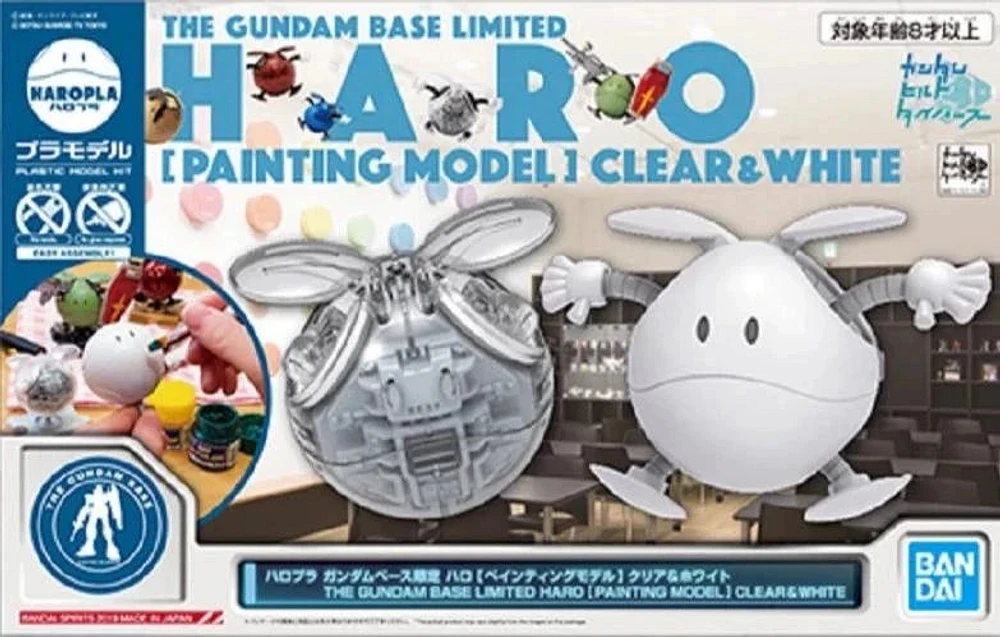 Gunpla - Haro (Painting Model) Clear & White Model Kit