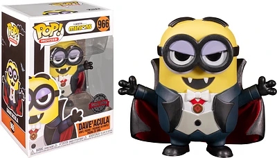 Funko Pop! Movies: MINIONS - DAVE'ACULA [SPECIAL EDITION] #966