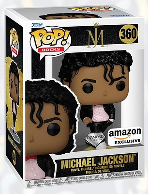 Funko Pop! Music - Michael Jackson (Diamond - Billie Jean) #360 [Amazon Exclusive] *PREORDER*