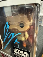 FUNKO POP! Star Wars Obi Wan Kenobi Smuggler’s Bounty Exclusive # 214 [SIGNED by Ewan McGregor] SWAU authentic