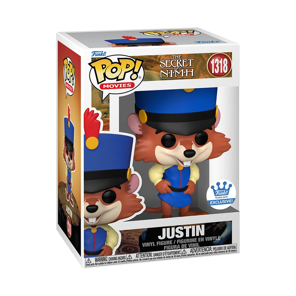 Funko Pop! The Secret of Nimh Justin in Captain Uniform #1318 [Funko Shop Exclusive] *PREORDER*