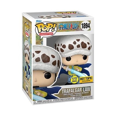 Funko Pop! Anime: One Piece - Trafalgar Law #1894 [Hot Topic Exclusive - GITD]