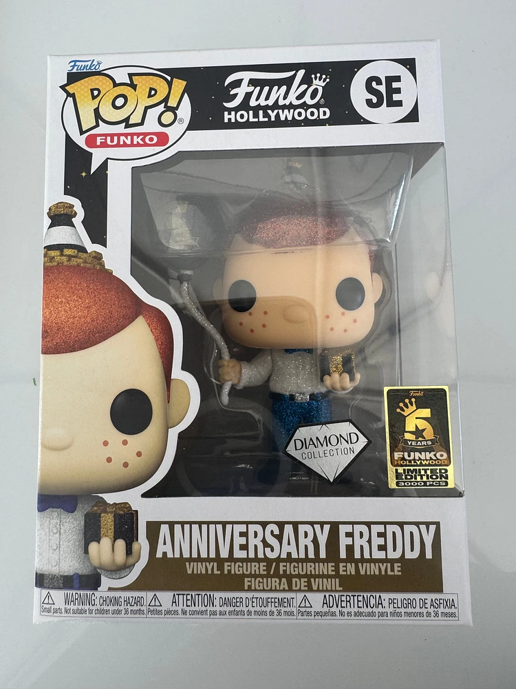 Funko Pop! ANNIVERSARY FREDDY (Diamond) #SE [Funko Hollywood Exclusive] Limited 3,000