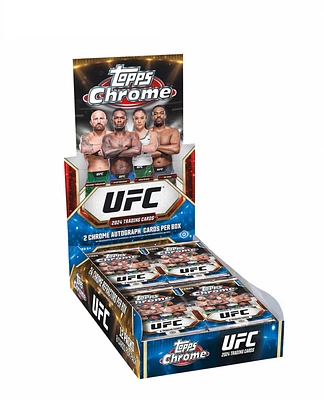 2024 Topps UFC Chrome Factory Sealed Hobby Box  - PREORDER - 2 AUTOS - 2/28!!!