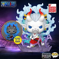 Funko Pop! Jumbo 6" Deluxe Anime: One PIece - Yamato #1596 [Entertainment Earth Exclusive - GITD]