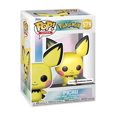 Funko Pop! Games: Pokemon - Pichu (Pearlescent) #579 [Pokemon Center Exclusive]