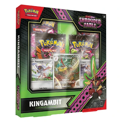 Pokemon TCG: Scarlet & Violet - Shrouded Fable Kingambit Illustration Collection Box Set