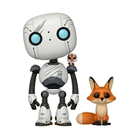 Funko Pop! Movies: The Wild Robot - Roz with Fink & Brightbill #1794