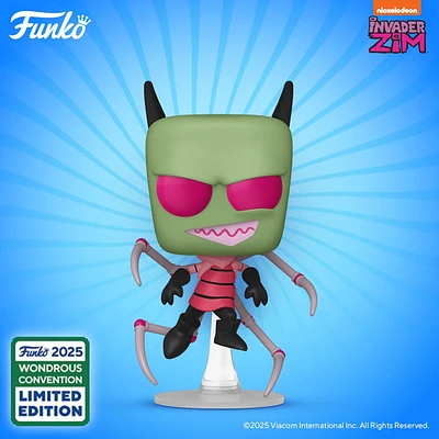 Funko Pop! Animation: Invader Zim - Zim (with PAK Legs) #1881 [2025 Wondrous Convention Exclusive]