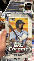 Topps Chrome 2022 Baseball Cards Blaster Box