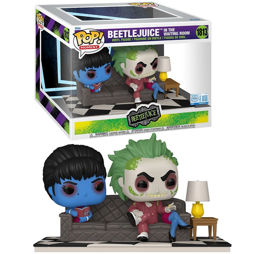 Funko Pop! Moment: Beetlejuice - Beetlejuice In The Waiting Room #1813 [Funko Special Edition] *PREORDER*