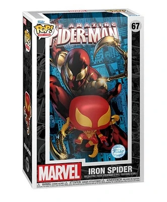 Funko Pop! Marvel: Spider-Man - Iron Spider (Comic Cover) #67 [Special Edition] *PREORDER*