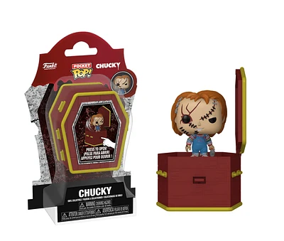 Funko Pop! Movies: Horror - Chucky Pocket Popper Bobblehead