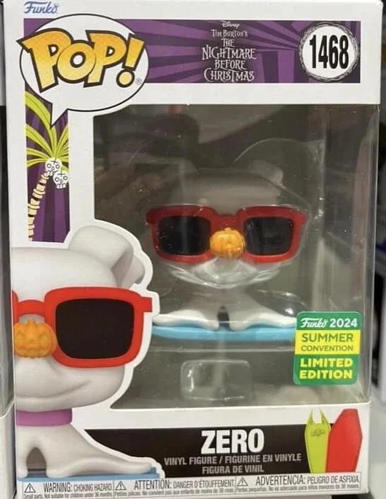 Funko Pop! Disney: Nightmare Before Christmas - Zero (with Sunglasses) #1468 [2024 SDCC Summer Convention Exclusive]