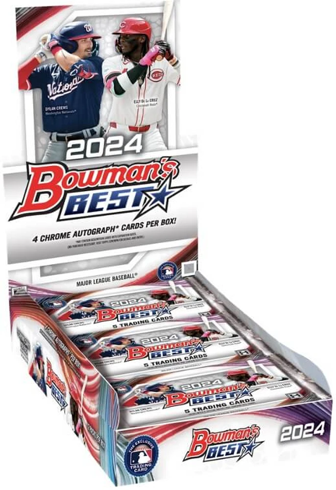 2024 Bowman's Best Baseball - Hobby Box 4 AUTOS