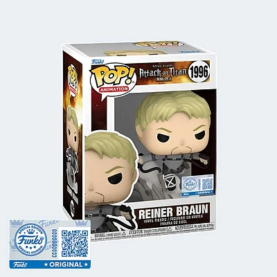 Funko Pop! Anime: Attack On Titan - Reiner Braun #1996 [GameStop Exclusive] *PREORDER*
