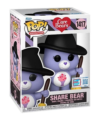 Funko Pop! Animation: Care Bears - Share Bear #1417 [2024 NYCC Fall Convention Exclusive]