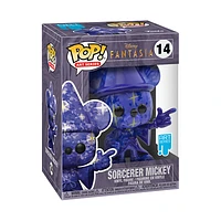 Funko Pop! Disney: Fantasia - Sorcerer Mickey (Art Series - Blue & White) #14