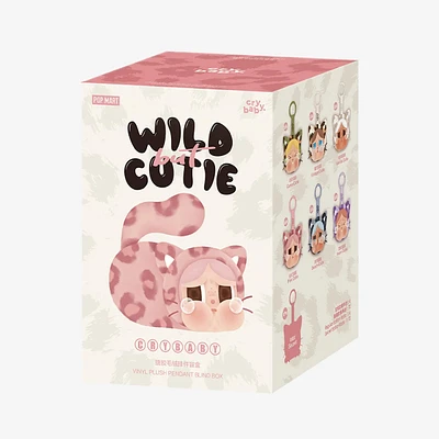 Popmart: CryBaby - Wild But Cutie Plush Charm Blind Box