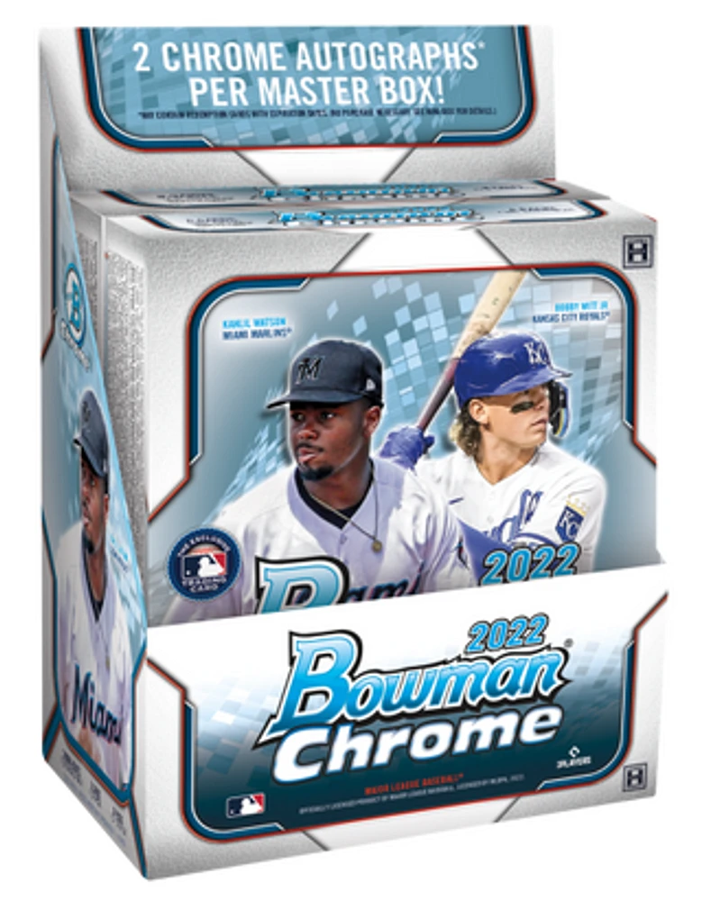 2022 BOWMAN CHROME BASEBALL HOBBY BOX