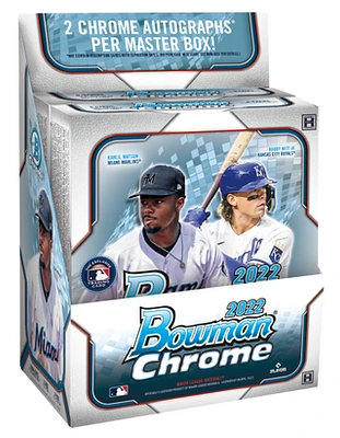 2022 BOWMAN CHROME BASEBALL HOBBY BOX