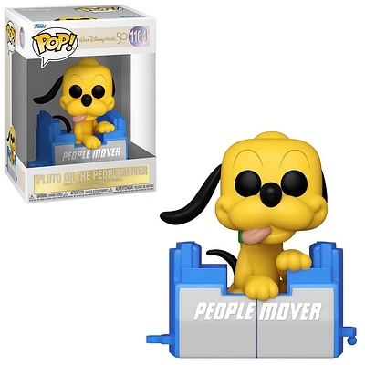 Funko Pop! Disney World 50th PLUTO ON PEOPLEMOVER #1164 IN STOCK