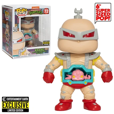 Funko Pop! Teenage Mutant Ninja Turtles (TMNT) - Super 6" Krang #72 [Entertainment Earth Exclusive]