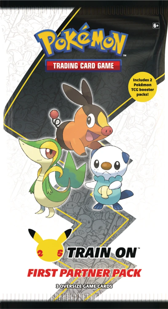 25th Anniversary - Pokemon First Partner Pack - JUMBO UNOVA CARDS JUNE *IN STOCK*