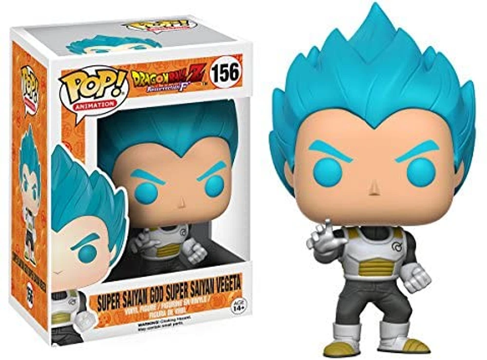 Funko Pop! Animation - Dragon Ball Z - Super Saiyan God Super Saiyan Vegeta #156