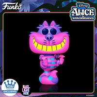 FUNKO POP! DISNEY: ALICE IN WONDERLAND [70TH ANNIVERSARY] - CHESHIRE CAT [BLACK LIGHT GLOW] **FUNKO SHOP EXCLUSIVE** #1059