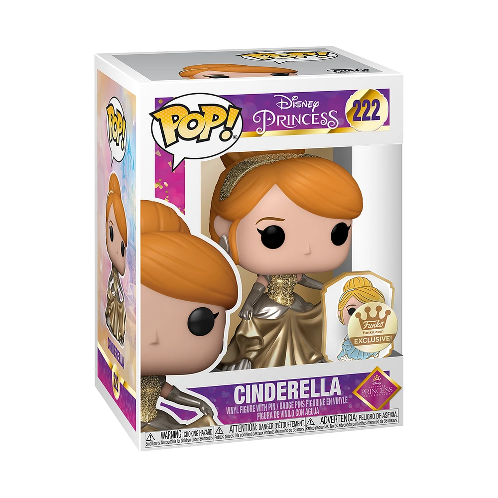 FUNKO POP! DISNEY ULTIMATE PRINCESS CINDERELLA with PIN #222