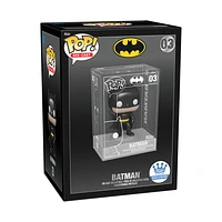 Funko Pop! DIE CAST BATMAN with HARD CASE BATMAN 1989 DC COMICS *FUNKO SHOP EXCLUSIVE