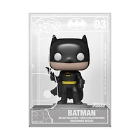 Funko Pop! DIE CAST BATMAN with HARD CASE BATMAN 1989 DC COMICS *FUNKO SHOP EXCLUSIVE