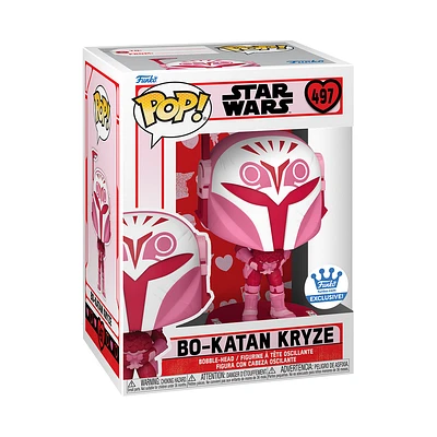 Funko Pop! Star Wars - Bo-Katan Kryze (Valentines with Roses) #497 [Funko Shop Exclusive]