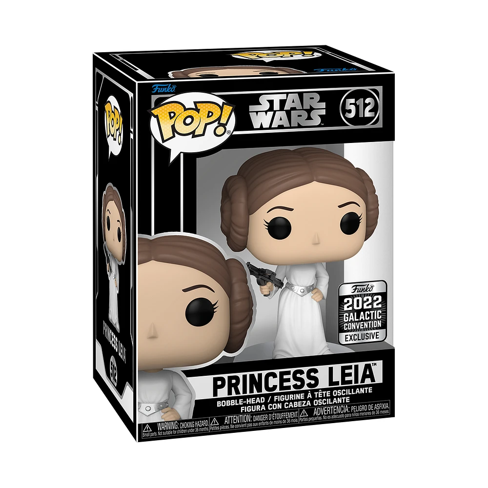 Funko Pop! STAR WARS 2022 GALACTIC CONVENTION PRINCESS LEIA #512