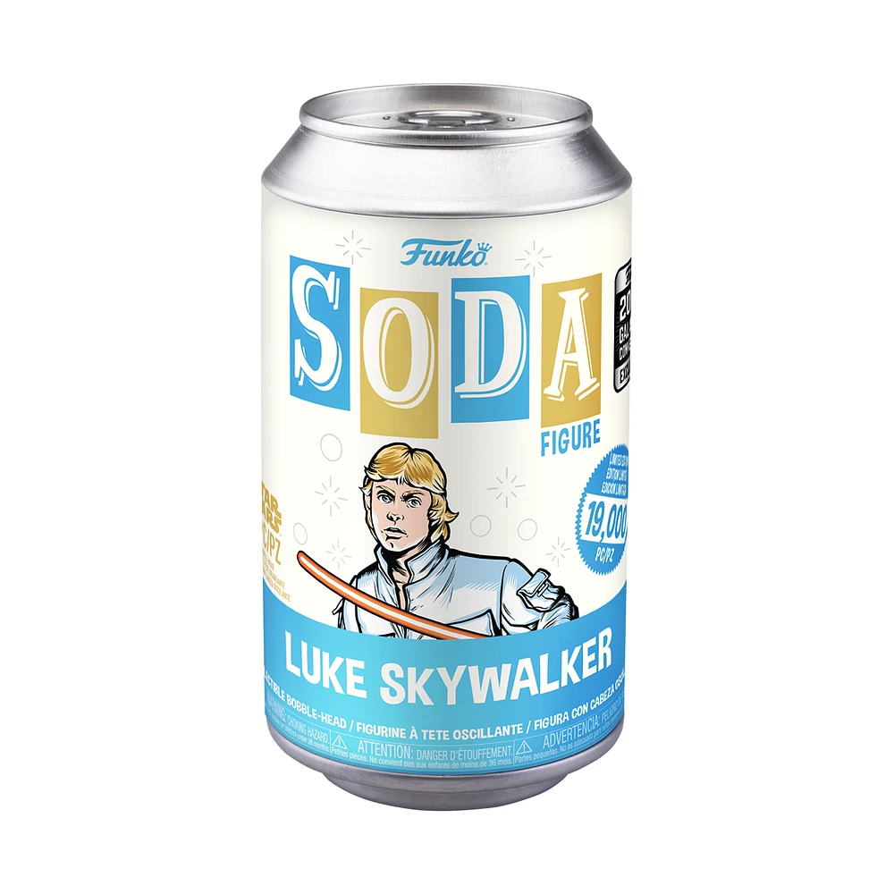 Funko SODA VINYL STAR WARS 2022 GALACTIC CONVENTION LUKE SKYWALKER