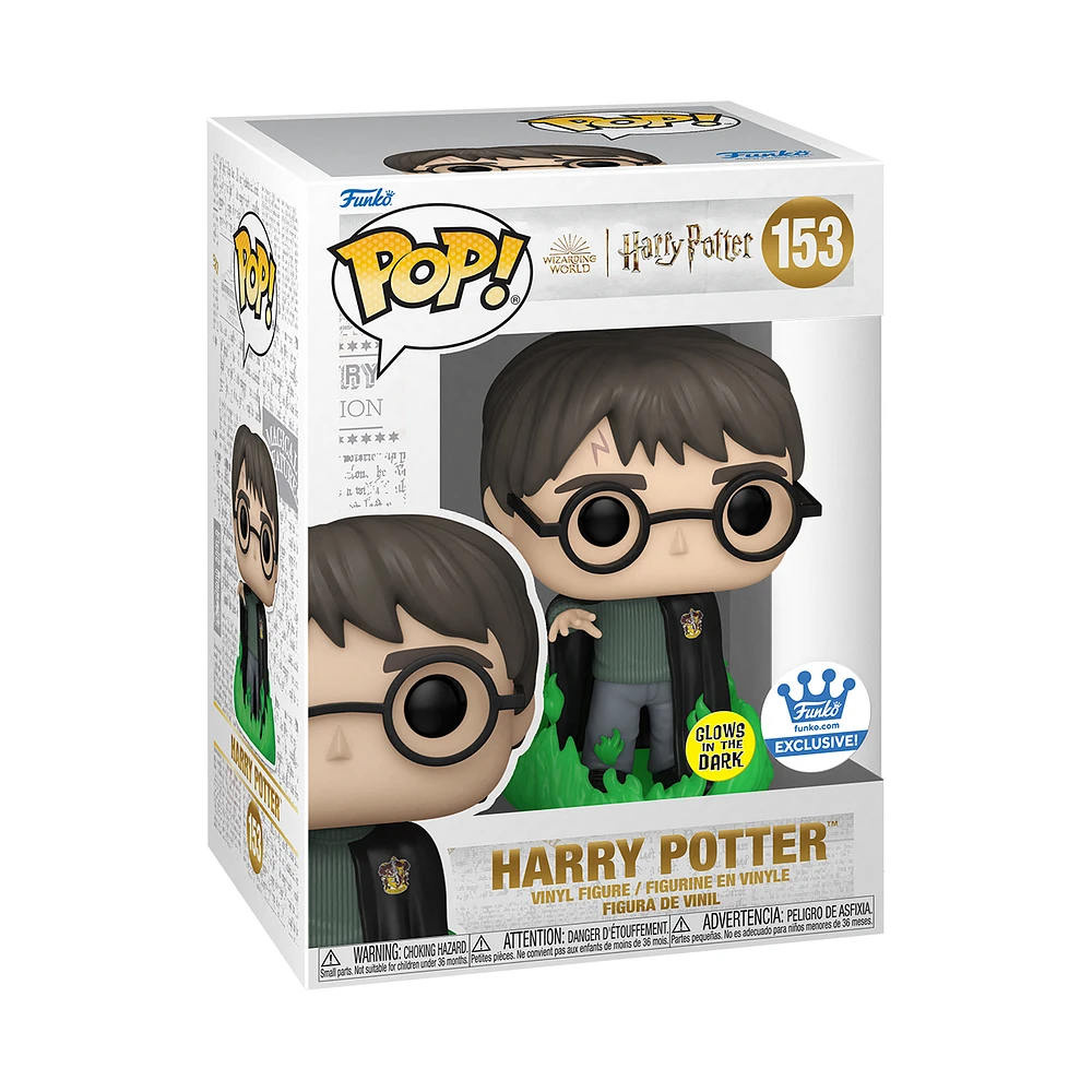FUNKO POP! HARRY POTTER with FLOO POWDER GLOW [FUNKO SHOP EXCLUSIVE] #153