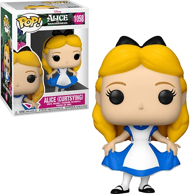 FUNKO POP! DISNEY: ALICE IN WONDERLAND [70TH ANNIVERSARY] - ALICE [CURTSYING] #1058