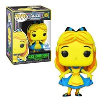 FUNKO POP! DISNEY: ALICE IN WONDERLAND [70TH ANNIVERSARY] - ALICE [CURTSYING - BLACK LIGHT GLOW] **FUNKO SHOP EXCLUSIVE** #1058