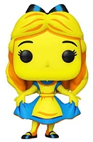 FUNKO POP! DISNEY: ALICE IN WONDERLAND [70TH ANNIVERSARY] - ALICE [CURTSYING - BLACK LIGHT GLOW] **FUNKO SHOP EXCLUSIVE** #1058