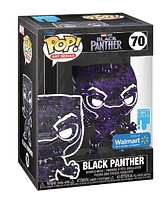 FUNKO POP! MARVEL: BLACK PANTHER - BLACK PANTHER [ART SERIES] **WALMART EXCLUSIVE** #70