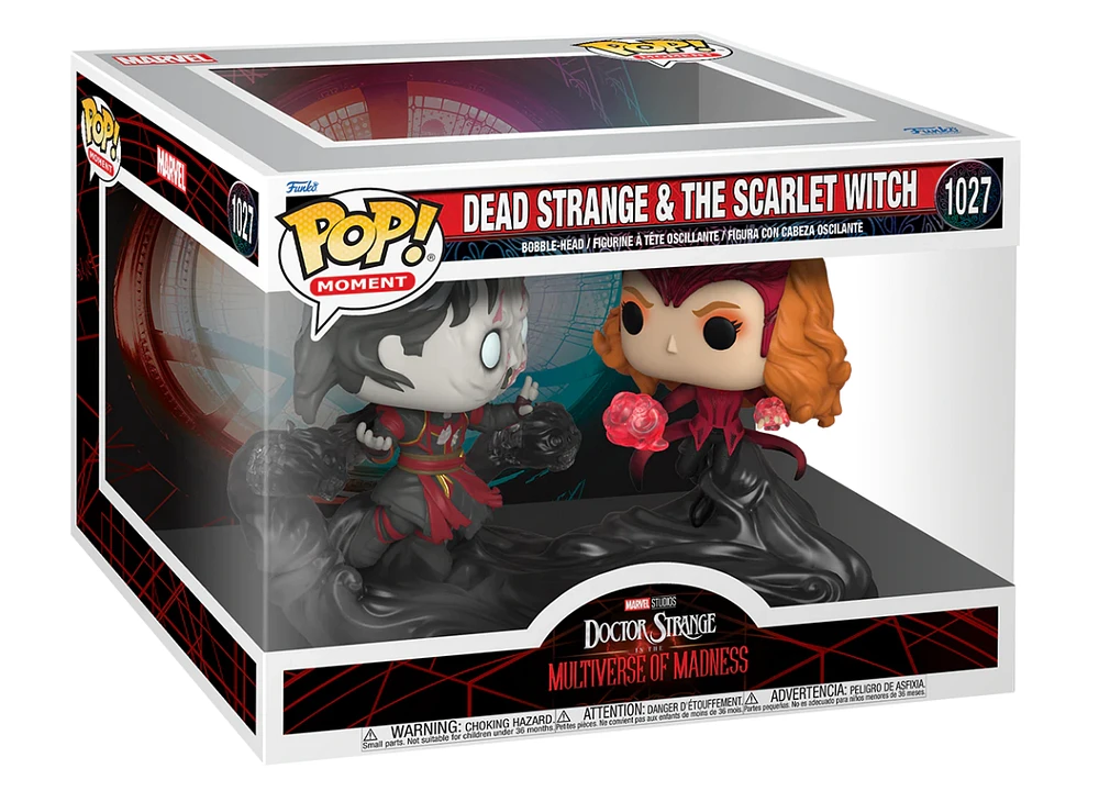 FUNKO POP! MARVEL [MOVIE MOMENT]: DOCTOR STRANGE AND THE MULTIVERSE OF MADNESS - DEAD STRANGE & THE SCARLET WITCH #1027