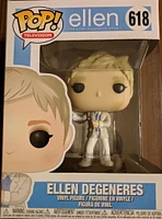 FUNKO POP! TELEVISION - ELLEN DEGENERES [WHITE SUIT] #618