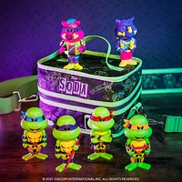TEENAGE MUTANT NINJA TURTLES 6-PACK VINYL SODA WITH COOLER LIMITED EDITION